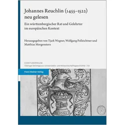 Johannes Reuchlin (1455-1522) neu gelesen, Fachbücher von Tjark Wegner, Matthias Morgenstern, Wolfgang Polleichtner