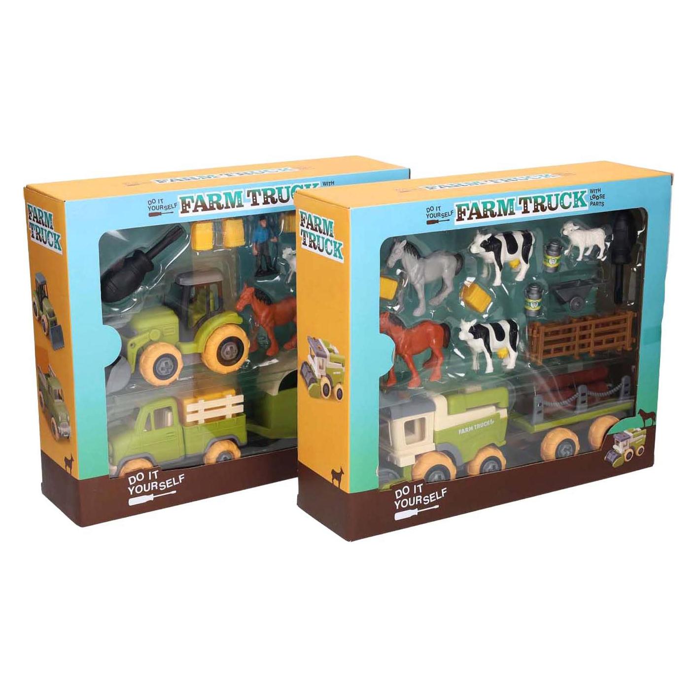 Bauernhof-Spielset mit Traktor (48054511)