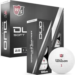 Wilson Staff DUO soft+ 2.0 12er weiss