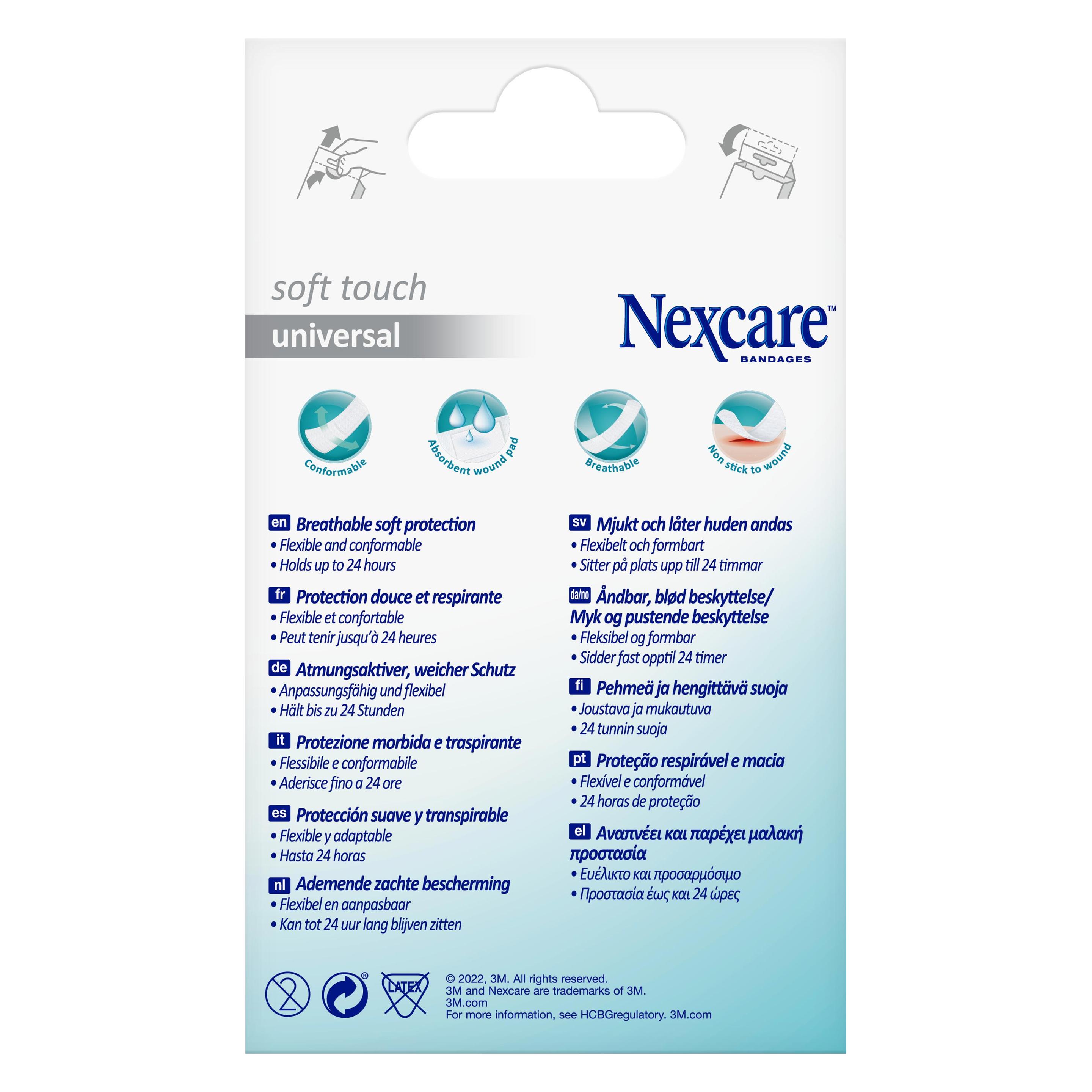 Nexcare Soft Touch Universal Pflaster (20x) (N0520AS)