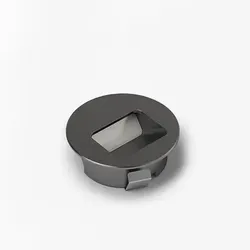 Möbel-LED Spot-Leuchten, SideSpot, kaltweiß, schwarz