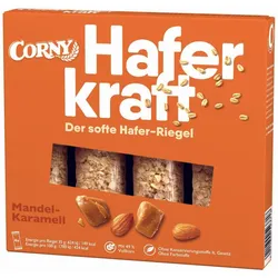 CORNY Müsliriegel  Haferkraft Mandel-Karamell
