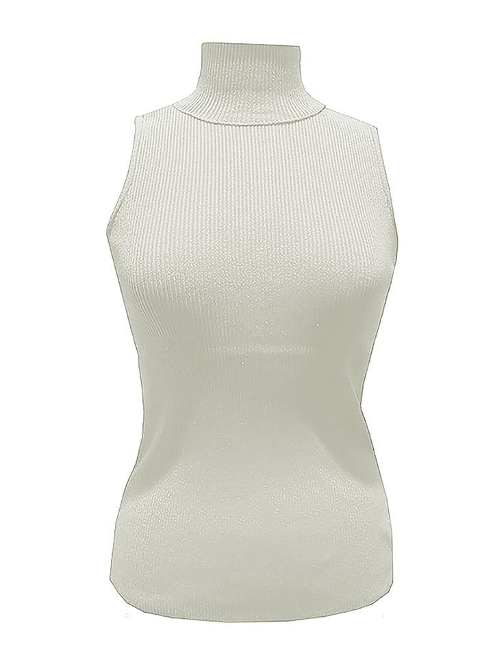 Herrlicher Pullunder in Creme - XS