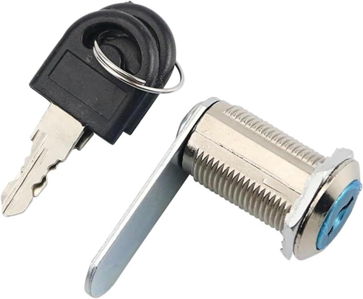 Zilverkleurig kastslot met zinklegering klink - 10 mm