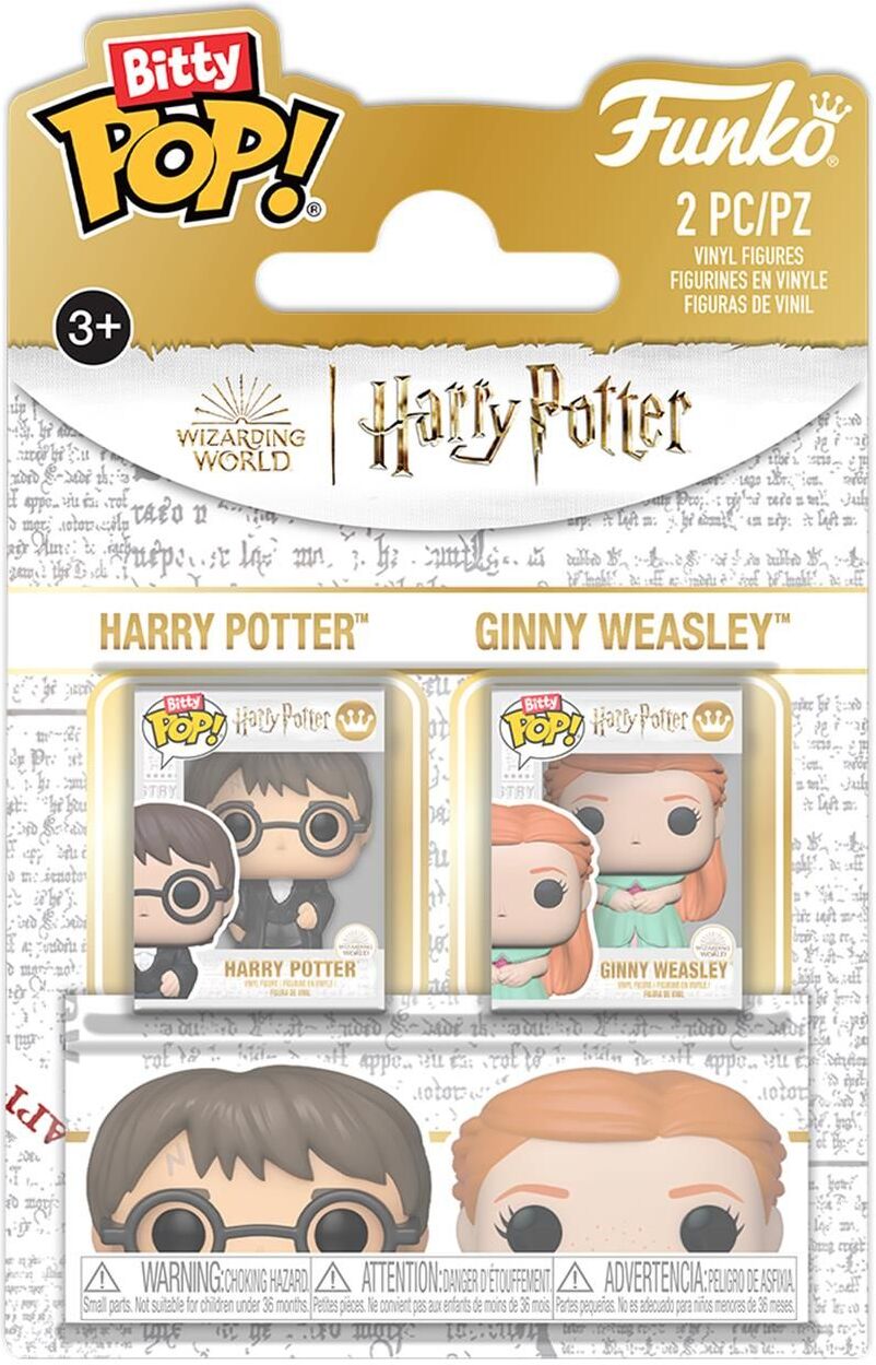 Funko Bitty Pop! 2-Pack: Harry Potter - Harry Potter & Ginny Weasley Vinyl