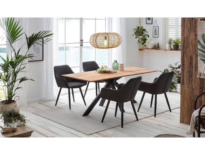 Home affaire Esstisch Montreal, mit eleganter Schweizer Kante