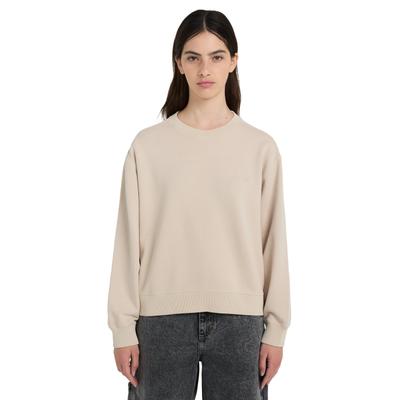 Sweatshirt ELEMENT "Cornell 3.0", Damen, Gr. L, beige (oat milk), Obermaterial: 50% Baumwolle, 30% Baumwolle, 20% Polyester., Sweatshirts Sweatshirt