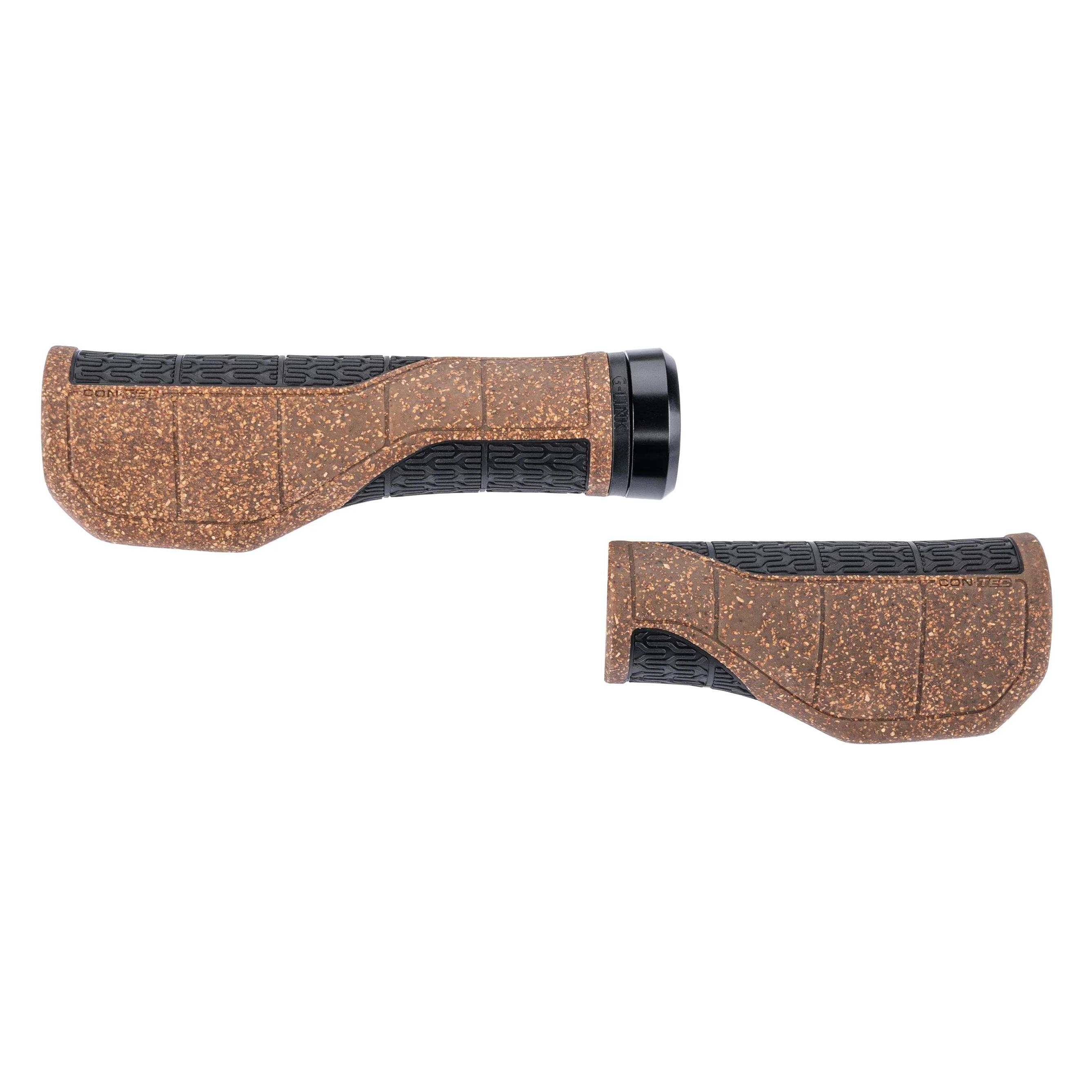 Contec Fahrrad-Griffe Merge Mountain Comfort, 96/140mm, Kork, Ergonomische Passform, Für City & MTB (69218871)