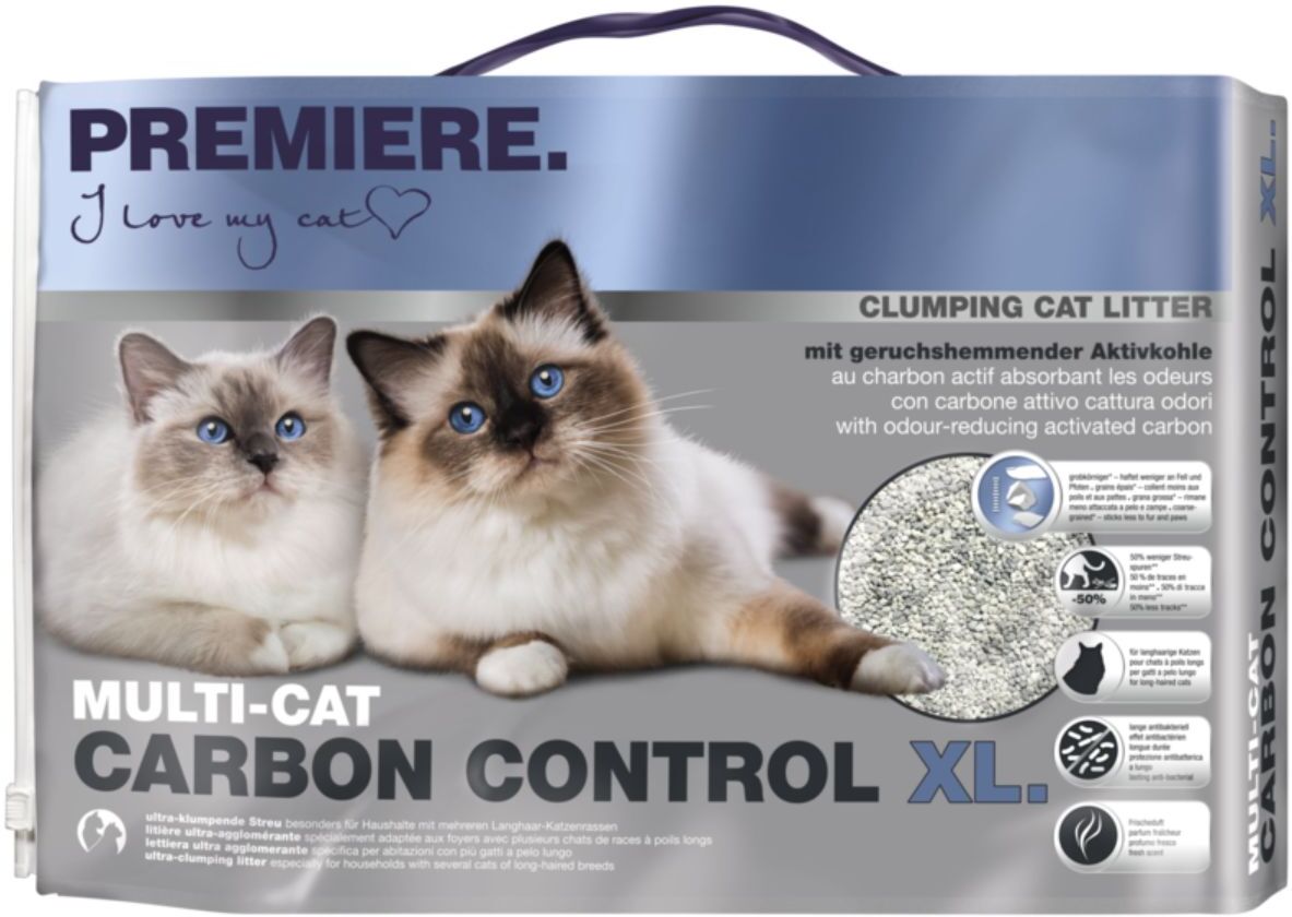 Premiere Lettiera Cat Carbon Control XL 12L