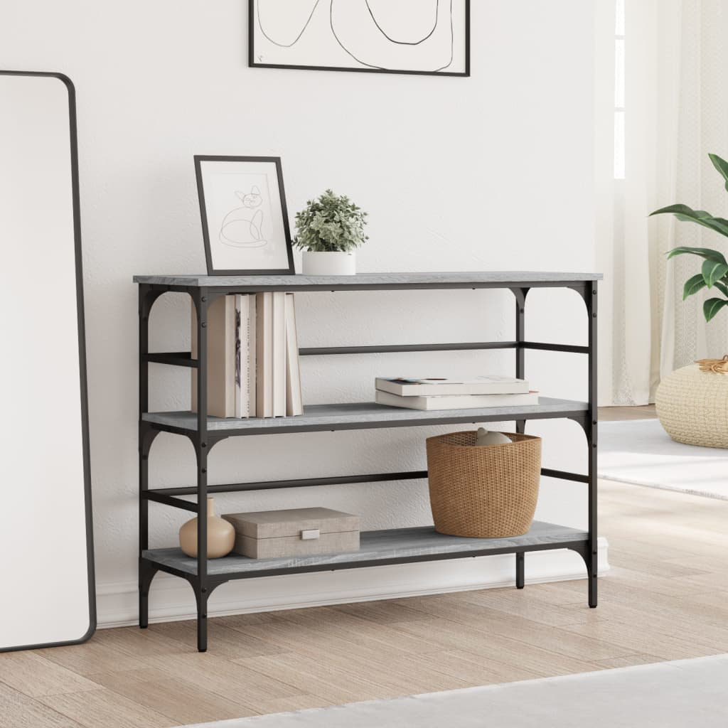 17 Stories Nyaja 100cm Console Table Grey Sonoma