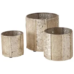 B./2 3tlg Set Windlicht Belliani  - 2026736*****Standort: Wa-Raum