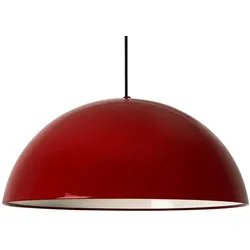 Bamyum Pendelleuchte Lipeo 50 cm, Metall Hängeleuchte, Rot Lampe