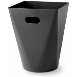 Authentics Midi Square Papierkorb, Abfalleimer, Schwarz
