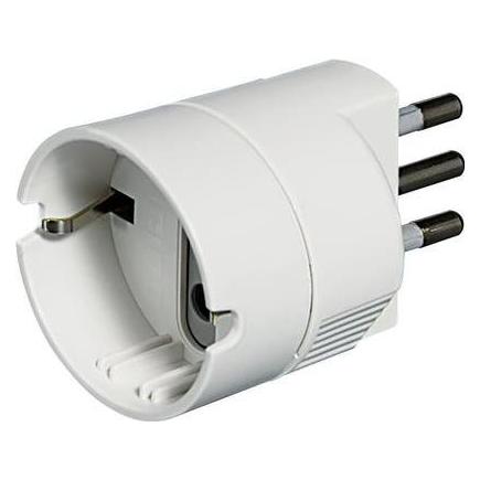 Bticino S3623D Steckdosenadapter Weiss (S3623D)