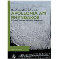 Apollonia am Rhyndakos, Fachbücher von Elmar Schwertheim, Mustafa Şahin