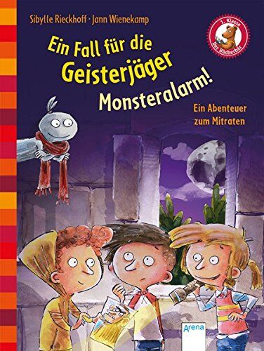 Sibylle Rieckhoff - Ein Fall für die Geisterjäger. Monsteralarm!: Der Bücherbär. Eine Geschichte für Erstleser - Preis vom 05.10.2026 03:47:11 h