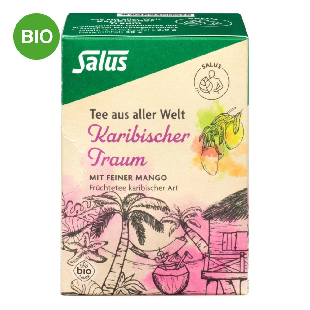 SALUS Pharma GmbH Karibischer Traum Bio Salus Filterbeutel 18215037