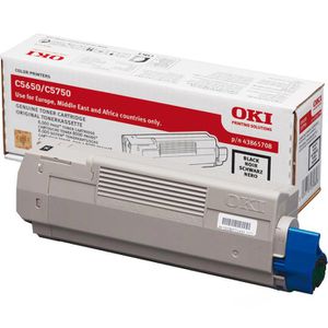 Oki 43865708 schwarz Toner 8000 Seiten