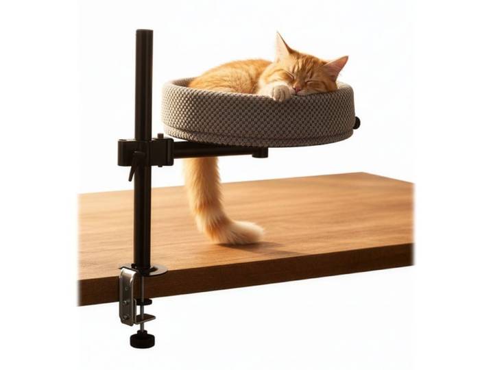 Relaxdays Kattenmand voor bureau