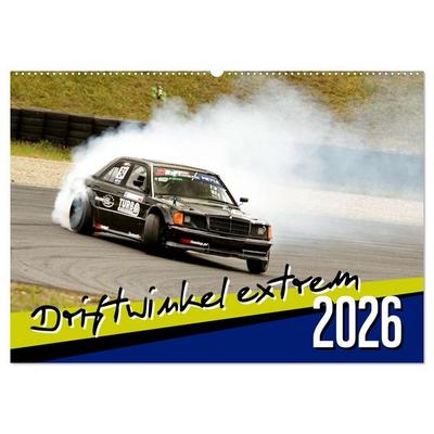 Driftwinkel Extrem (Wandkalender 2026 DIN A2 quer), CALVENDO Monatskalender