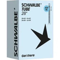 Schwalbe Schlauch Nr. 15L 28 Zoll Clik Valve (SCV), 80 mm