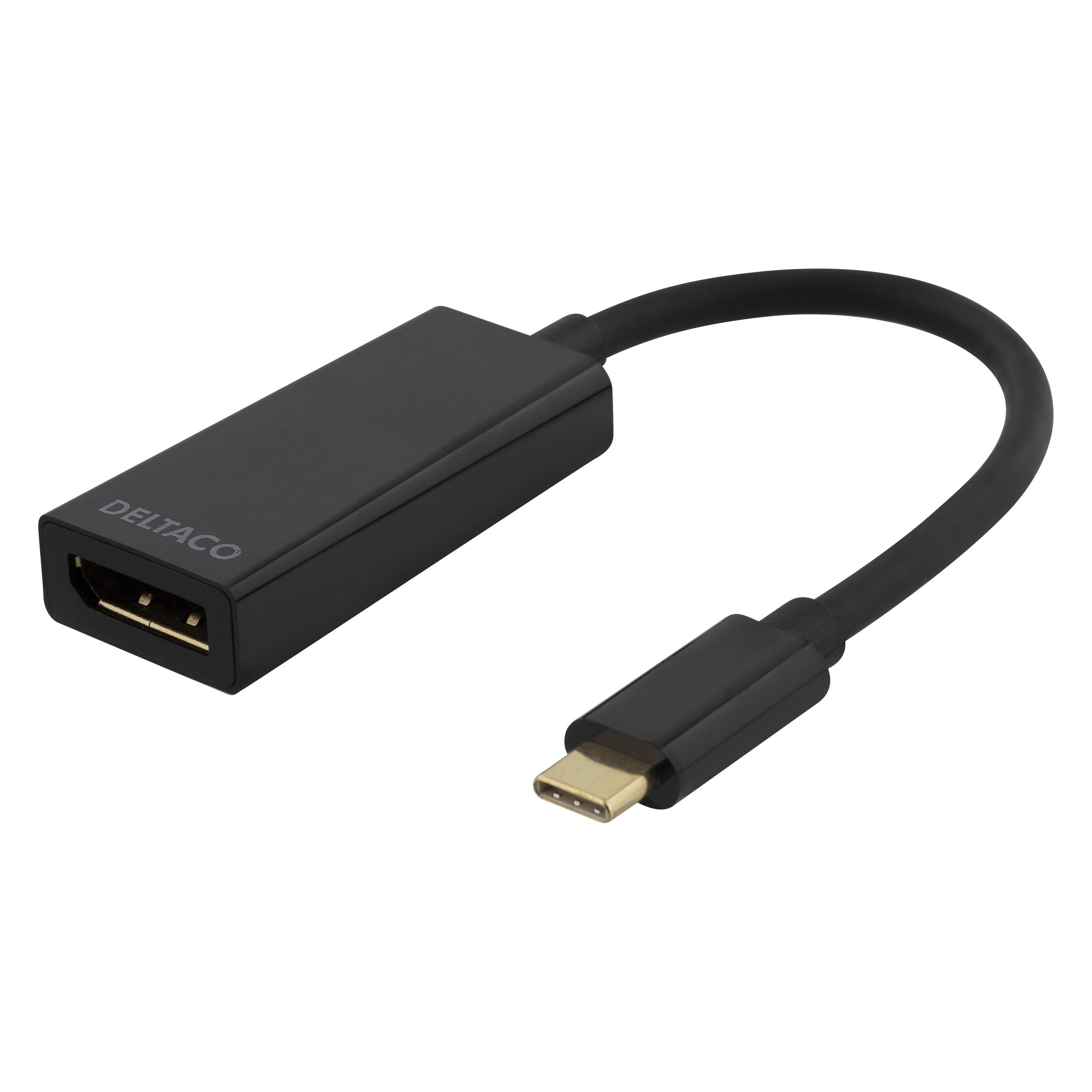 Deltaco USBC-DP USB-Grafikadapter Pixel (DisplayPort) (USBC-DP)