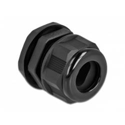 Delock 60387 wasserdicht PG21 Kunststoff Schwarz 1 St.