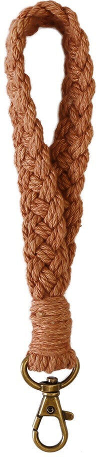 INCOVER Nøglesnor / Håndledsstrop - 18cm - Tekstil - Brun