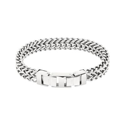 Armband LIEBESKIND BERLIN "LJ-1000-B-21, LJ-1001-B-21", silber (edelstahlfarben), Armbänder, Damen, Edelstahl, Armband