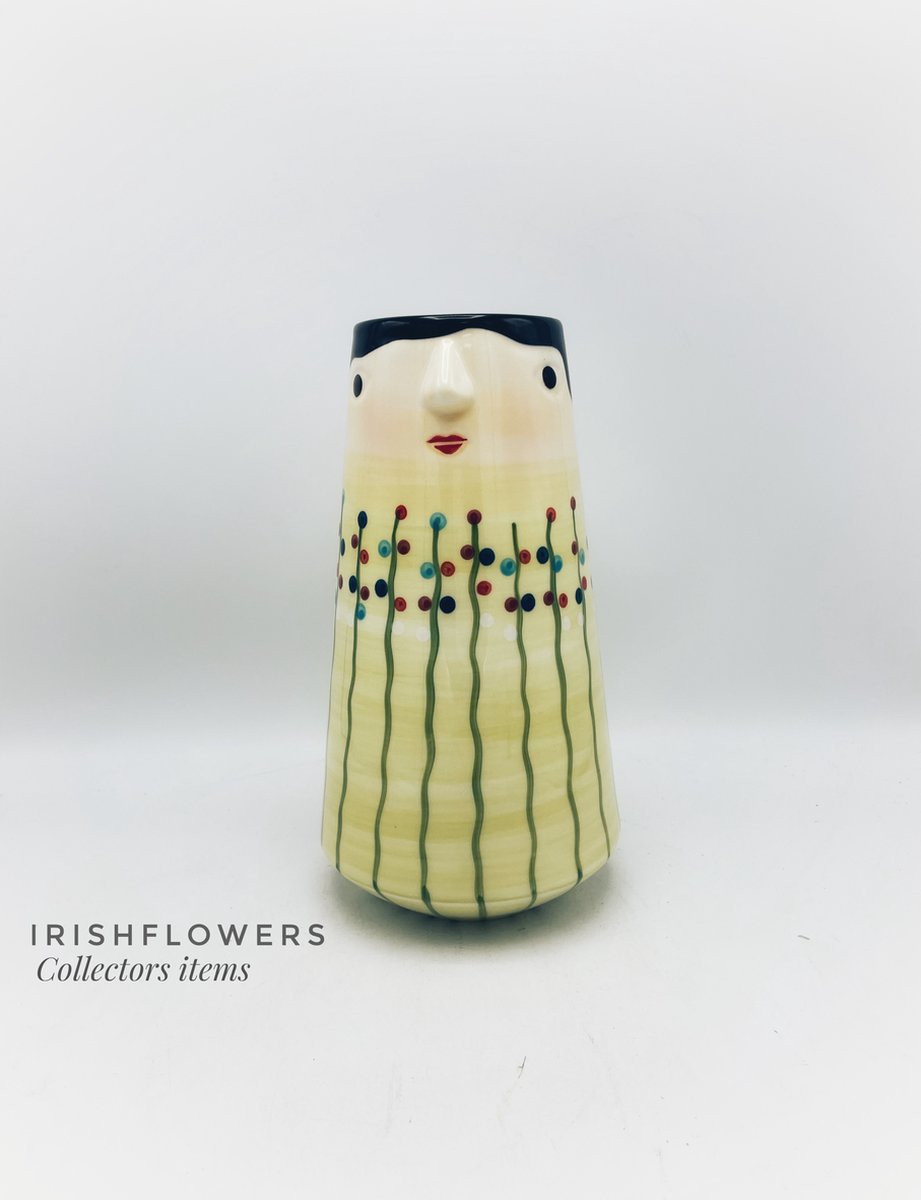 Villa Pottery Porseleinen Vaas Puppets 3A