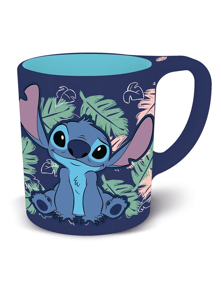 Tasse "Stitch" in Dunkelblau - 300 ml - onesize