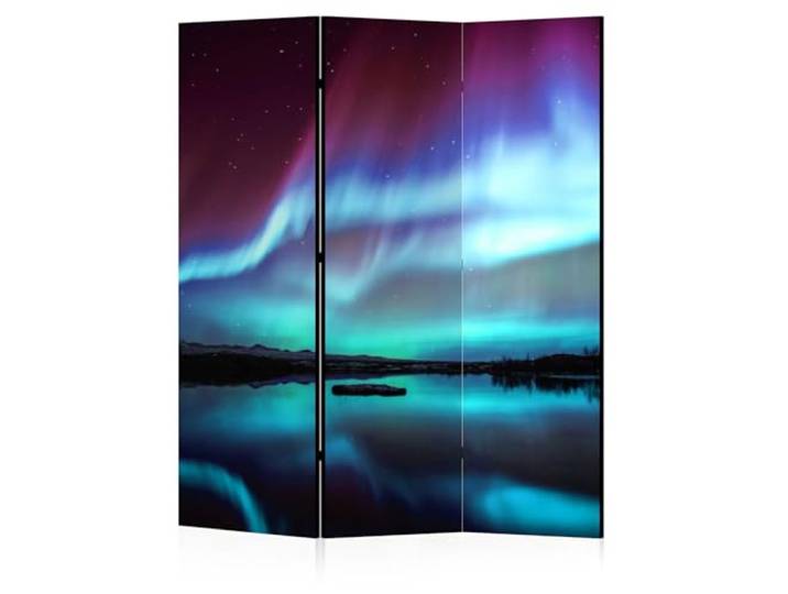 LUMASOUL Paravent Raumteiler Innen einseitig Bedruckt 135x172 cm Landschaft 3 teilig Dekorativ, Shoji-Stil, faltbar, freistehend, als Sichtschutz für Wohnräume