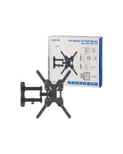LogiLink Wandhalterung für LCD TV fester kaltgepresster Stahl Bildschirmgröße: 58.4-139,7 cm 23"-55" (BP0016)