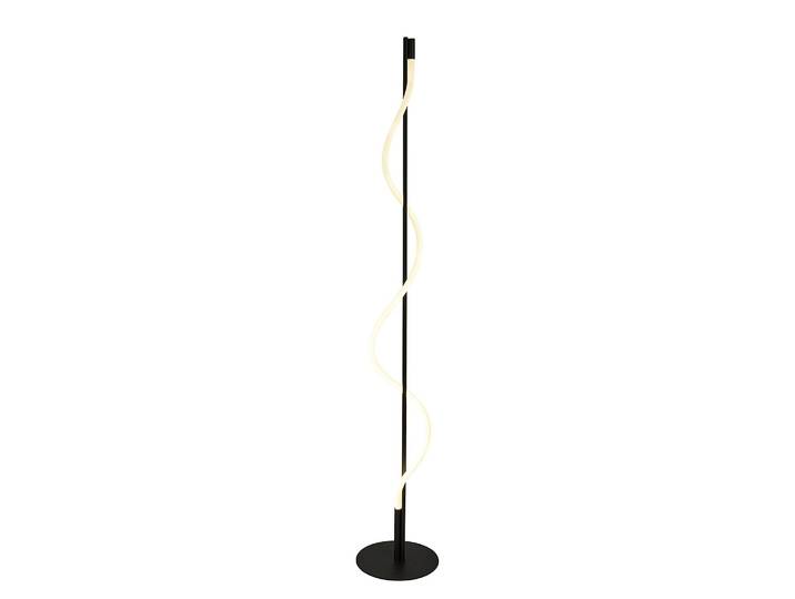 Lampe Serpent 1 ampoule 15 x 56 x 15cm Noir Acier verni Silicone Module LED