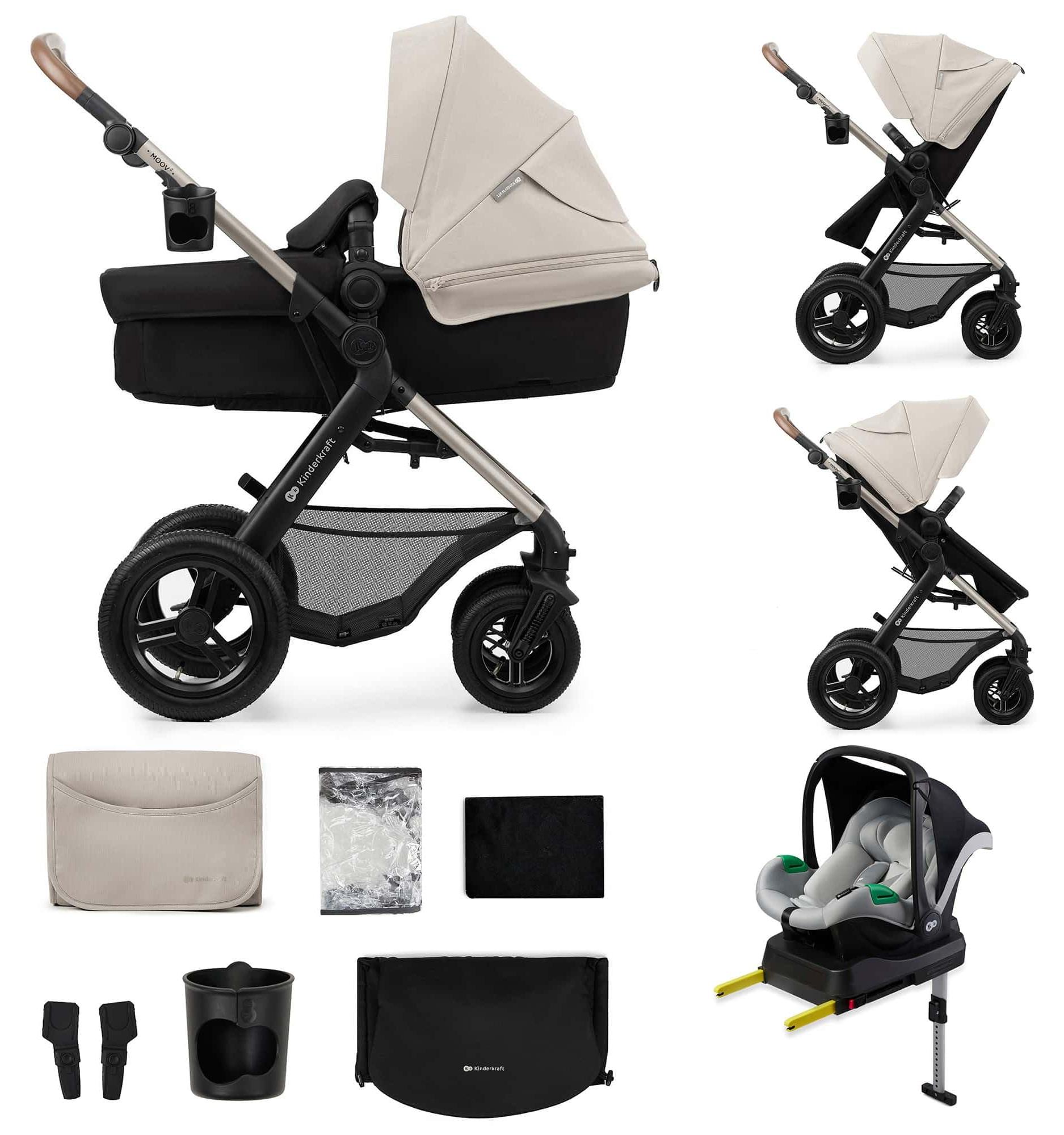 Kinderwagen Buggy Kinderbuggy - Grau - Verstellbare Rückenlehne - UPF50+ Sonnenverdeck