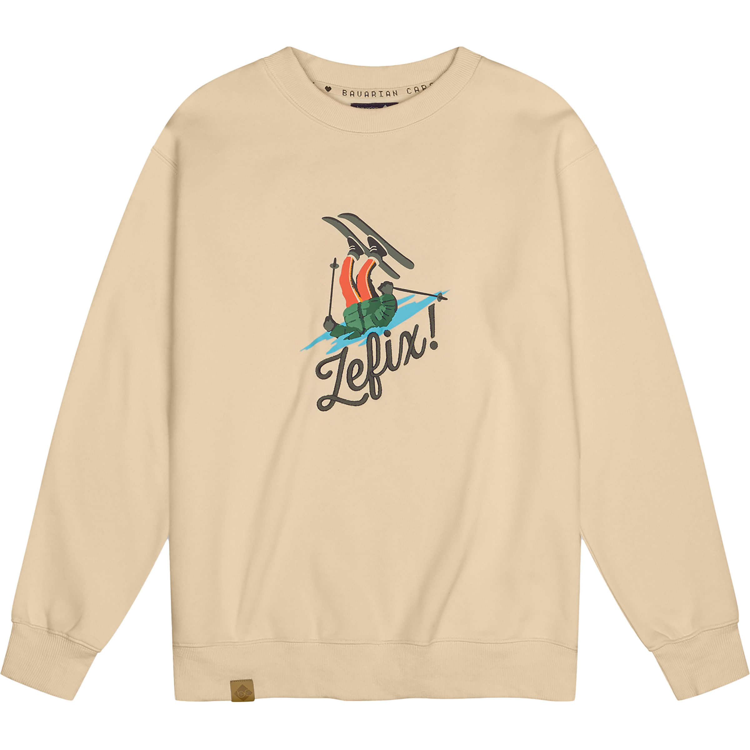 Bavarian Caps Zefix! Damen Pullover schwarz Größe S Lifestyle Hautfreundlich