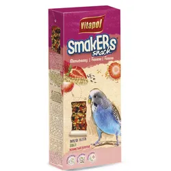 VITAPOL "Smakers" für Grausittiche Erdbeere 2tlg.