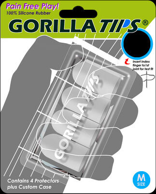 Gorilla Tips Finger Tips M Transparent
