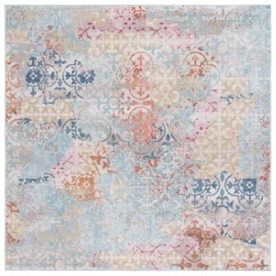 SAFAVIEH Phoenix Floricica Boho Distressed Rug