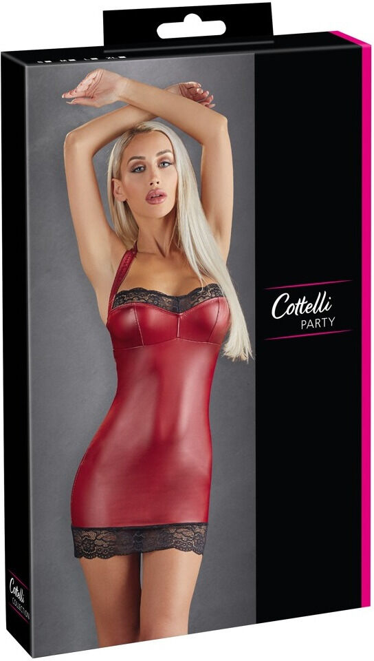 Cottelli PARTY Robe moulante à col licou avec dentelle