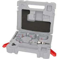 Bosch Professional Zubehör, Lochsäge, PRO Multi Material Lochsäge Q-Lock Halter-Set, 15-tlg.