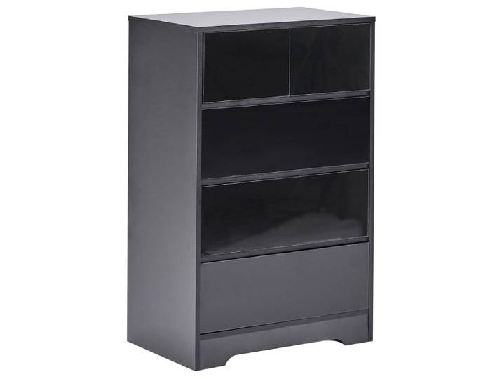 Commode à 5 tiroirs noir