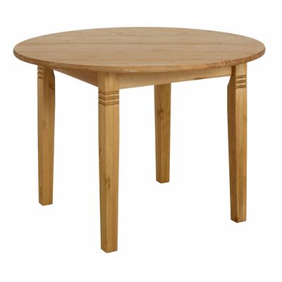 Esstisch OTTO HOME "Danuta, Tisch, Speisetisch", beige (natur, geölt), B:90cm H:75cm T:90cm, Tische, Esstisch, aus massiver Kiefer, runde Ausführung