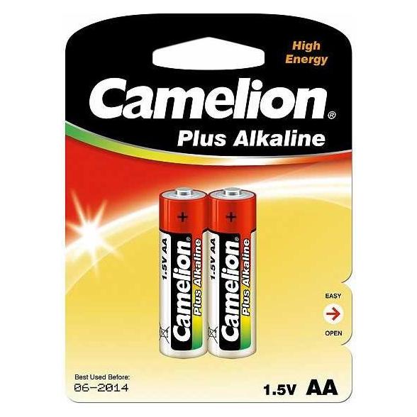 Camelion Plus Alkaline LR6 AA 2 Stück (2 Stk., AA, 2700 mAh) (169 016)