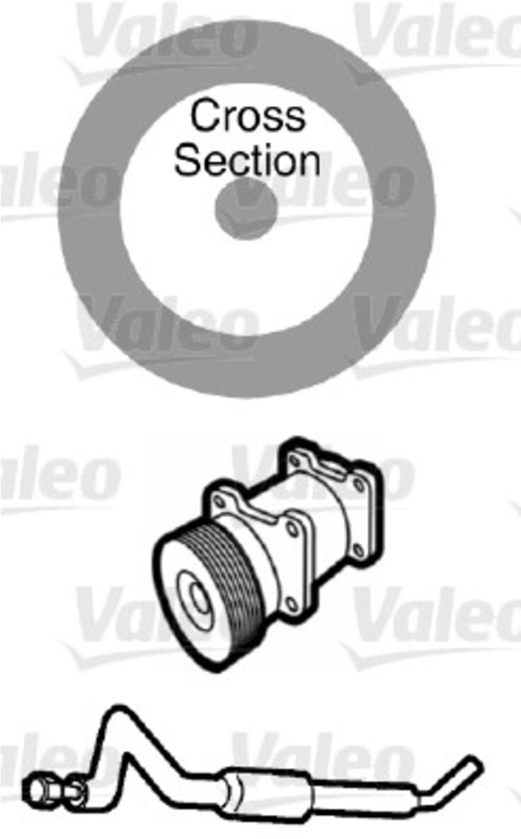 Umrüstsatz, Klimaanlage VALEO 509750