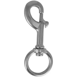 Scubaforce Bolt Snap. L=120 mm SS Steel Round Eye