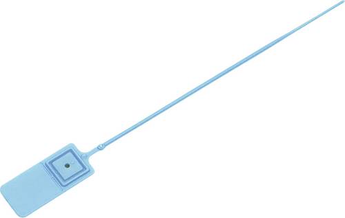 TRU Components 5831596 Kabelbinder 140mm 2mm Blau mit stufenloser Verstellung