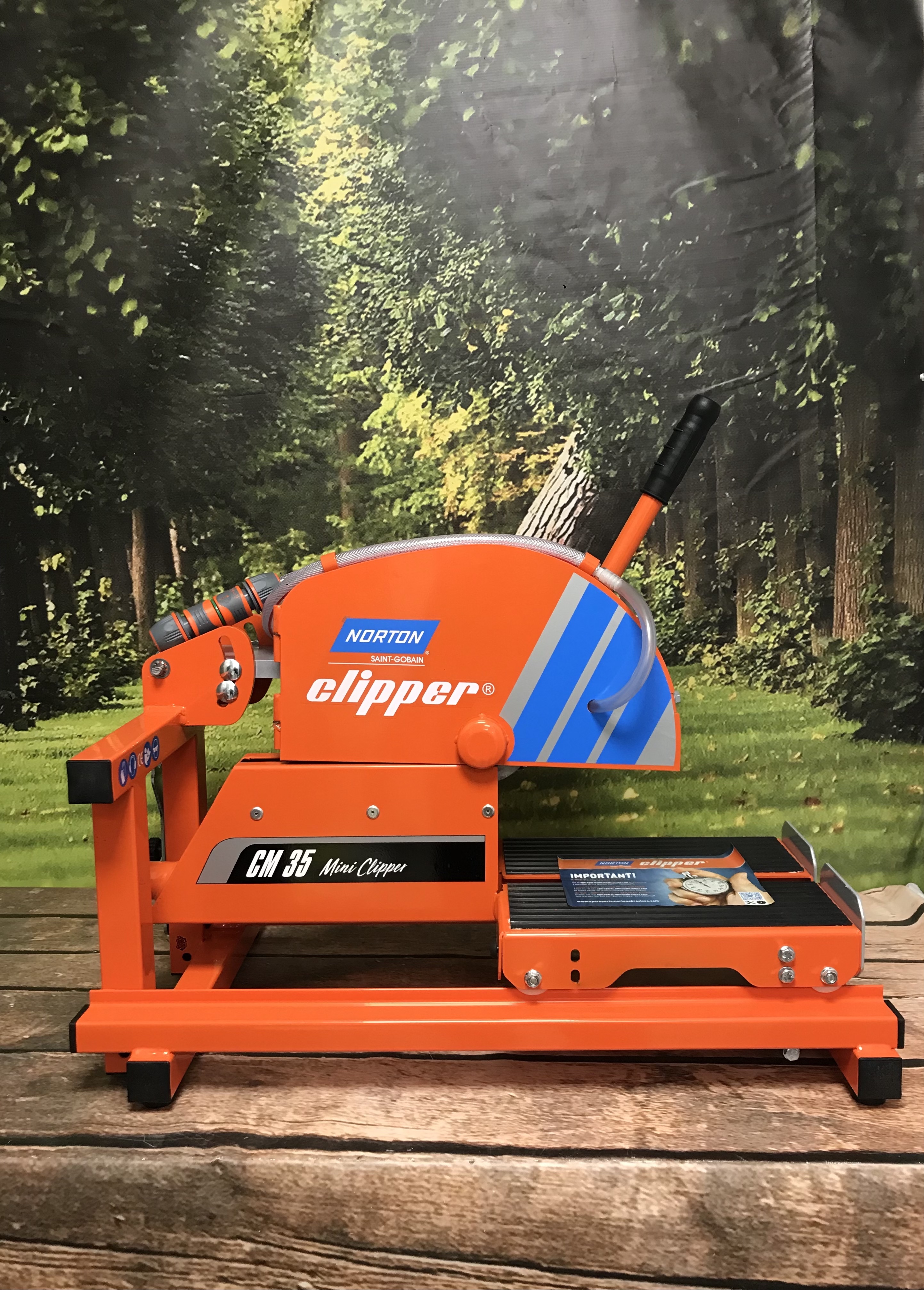 Norton Clipper Tischsäge CM35 Mini Tischtrennmaschine