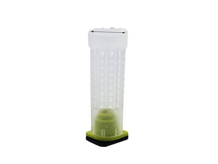 200 PCS Bienenkönigin-Rollkäfig, Kunststoff, Bienenzucht-Königinbecher-Kit, , hinterer Becherhalter, Bienenzucht-Werkzeuge Für Heimwerker