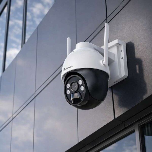 Zmartgear 4g 360 Kamera Med Solpanel